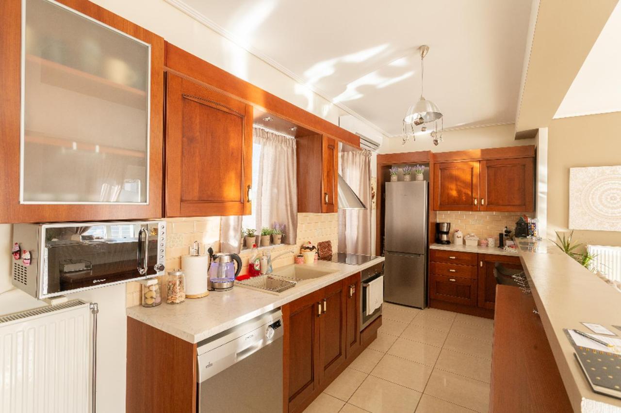 Milo Luxury House -Free Airport Pick Up-10Min Drive Villa Markópulo Kültér fotó