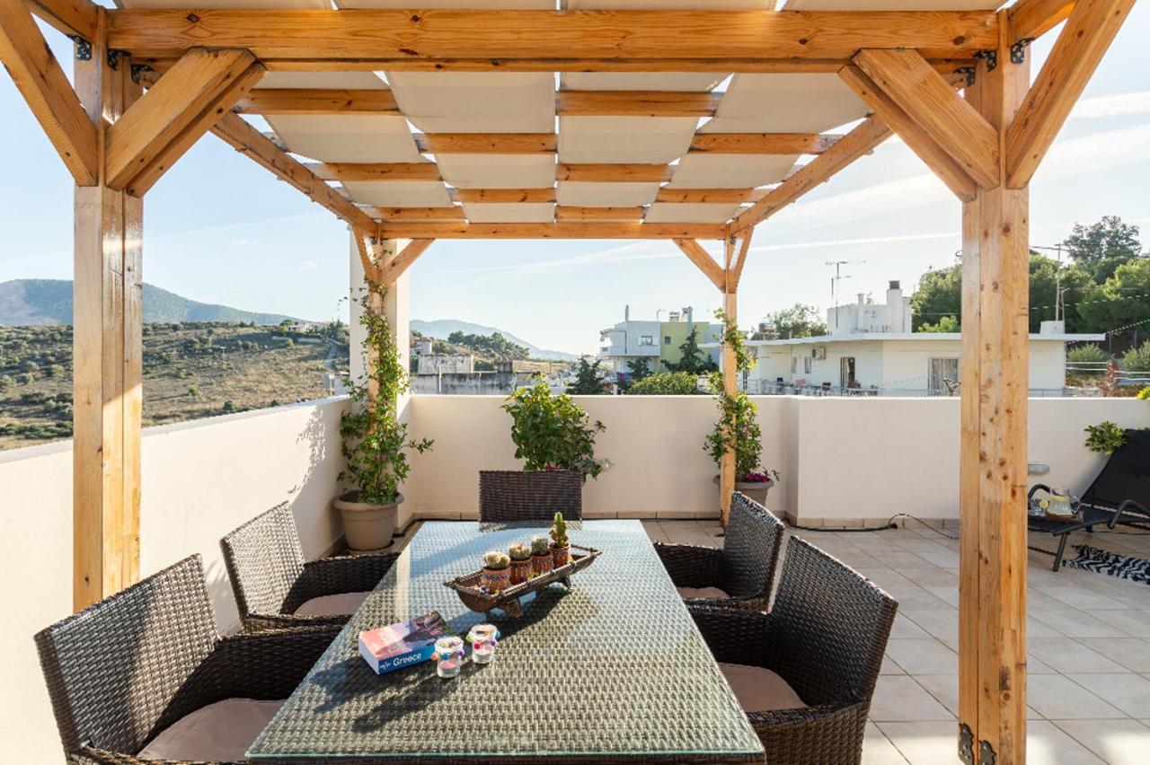 Milo Luxury House -Free Airport Pick Up-10Min Drive Villa Markópulo Kültér fotó